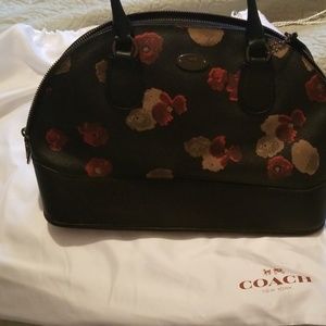 Coach Floral Domed Satchel